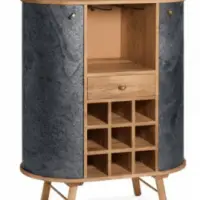 2 Door Bar Cabinet
