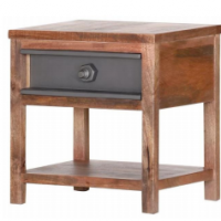 Railway Bedside Table