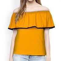 Embroidered Off Shoulder Top