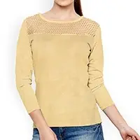 Round Netted Casual Top