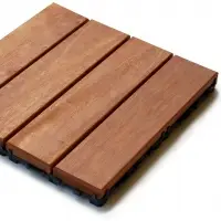 Plastic Based Deck Tiles In IPE
