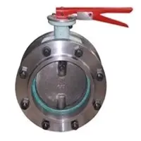 Damper butterfly valve