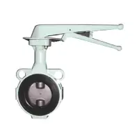 Butterfly Valve - Mv-27  - Al,  Wafer,  Lever
