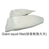 Gaint Squid Fillets