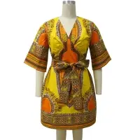2019 African Style Dashiki Newest Women Dress