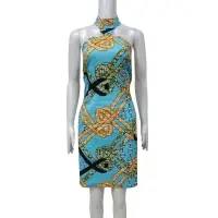 2019 African Print Fabric Style Women Dress