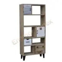 Book Self Iron And Wood