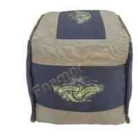 Canvas Antique Puff