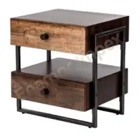 Antique Side Board Industrial Console