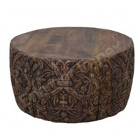 Wood Coffee Table With Antique Design