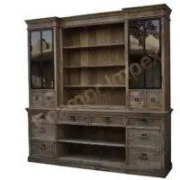 Book Self Iron And Wood