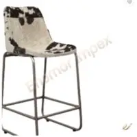 Bar Chair With Iron Frame