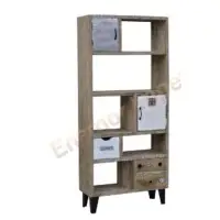 Book Self Iron And Wood