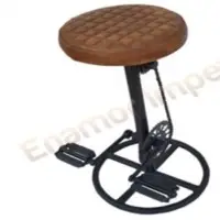 Bar Stool With Iron Frame