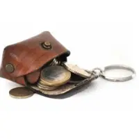 Key Ring With Coin Box