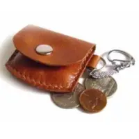 Key Ring With Coin Box