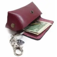 Key Ring With Coin Box