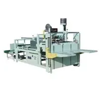 Semi-auto carton gluer machine