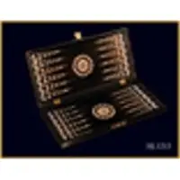 Mother-of-pearl embroidered special woodwork bac