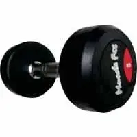 Rubber Dumbbell Round Designed