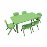 Games Oblong Table Chair