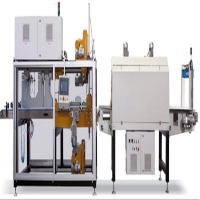 Front Inline Feeds 2 Sides Sealed Shrink Machine