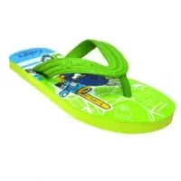 Ajanta Colors Kid's Flip Flops - Green