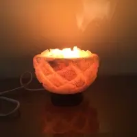 Pineapple Bowl Salt Lamp
