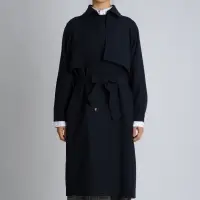 Gun Flap Detail Trench Coat