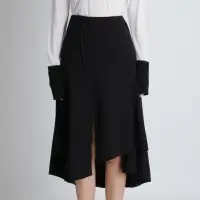 Asymmetrical Wrap Skirt