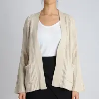 Strap Knit Cardigan