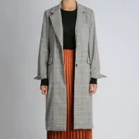 Check Long Jacket (1017080414)
