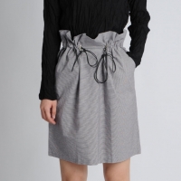 Waist Ruffle Detail Skirt
