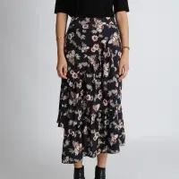 Half Wrap Flower Skirt