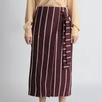 Stripe Ribbon Skirt