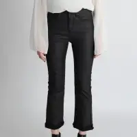 Coating Boot Cut Jeans