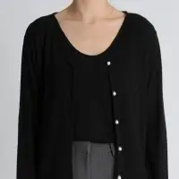 Pearl Button Cardigan & Cami Set