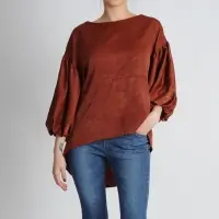 Balloon Sleeve Blouse