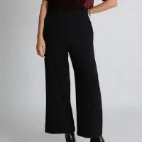 Straight Wide Slacks