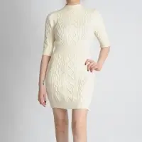 Chainlinks Knit Fitted Dress