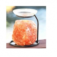 Salt Oil Burner Glass Plate