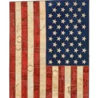 Usa Flag Handmade Carpet