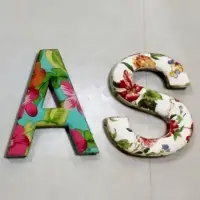 Fabric Letter