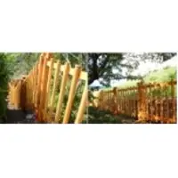 Sand sealer wood fence