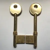 Brass Single Bit Blank Key