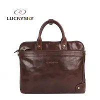Vintage Full Grain Leather Man Bags