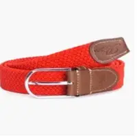 Red Woven Belt