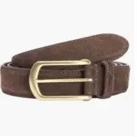 Tan Suede Belt