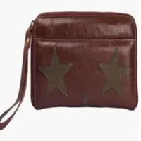 Brown Star Purse