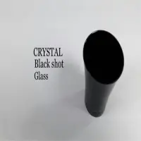 Crystal Black Shot Glass
